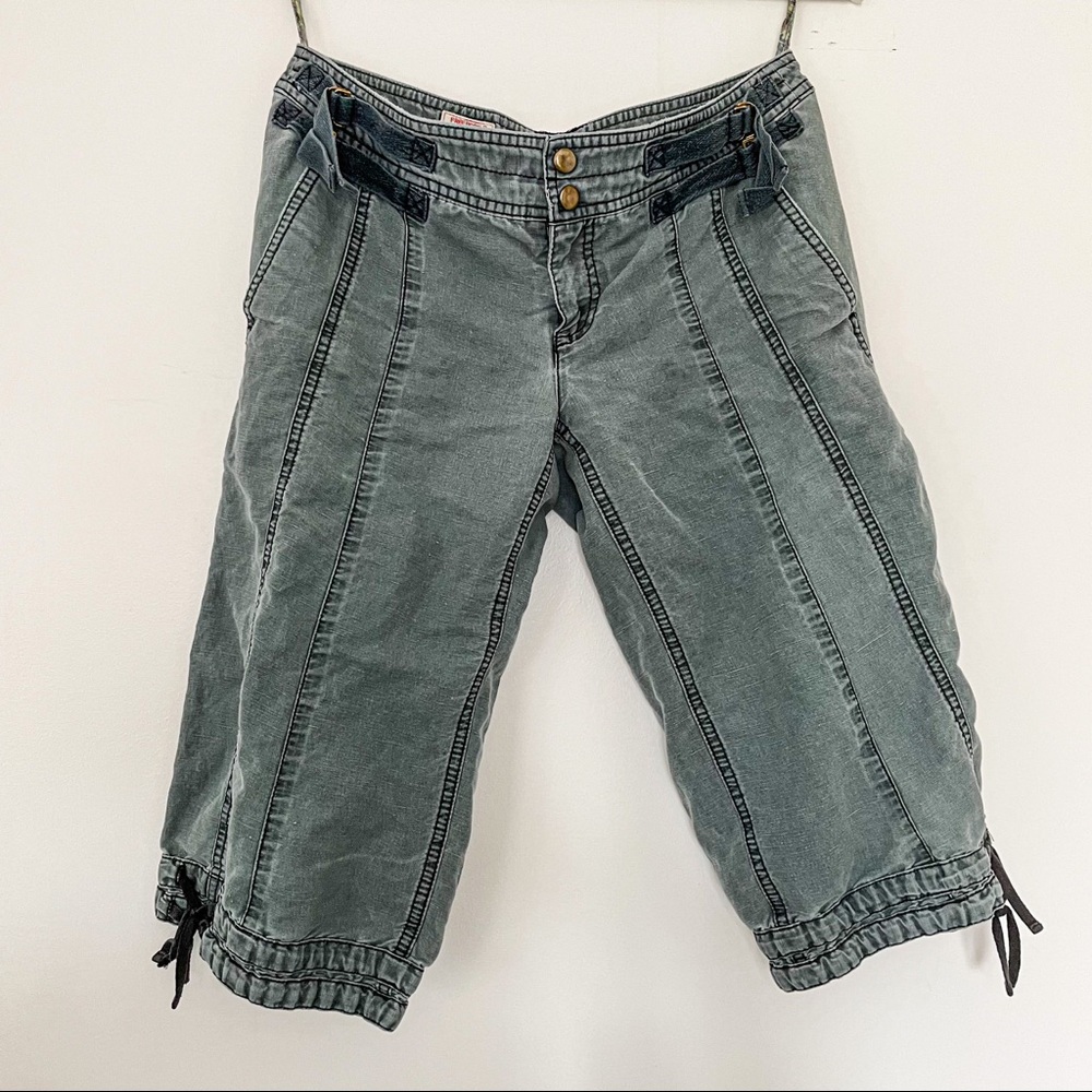 Free People Bermuda Shorts Washed Black Size 4
